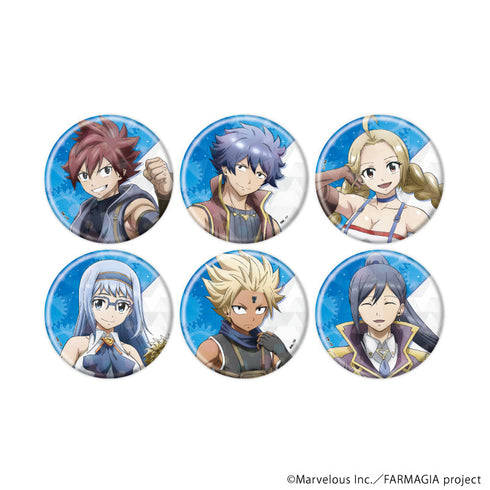 『FARMAGIA』ホログラム缶バッジ(65mm)01/BOX(全6種)(公式イラスト)